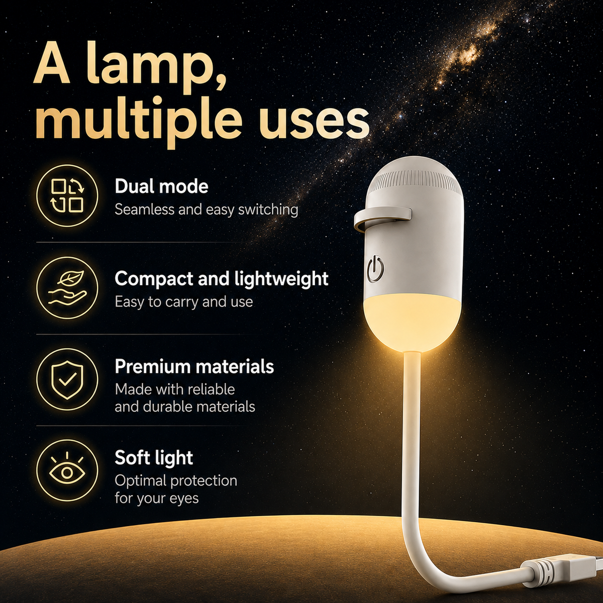 JULEV Mini Star Projector