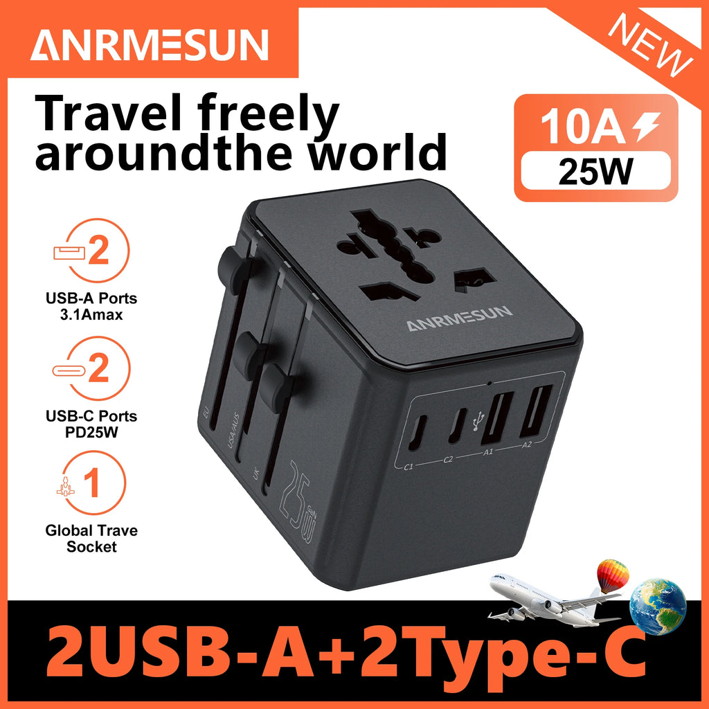 JULEV Voyage — Universal Travel Adapter