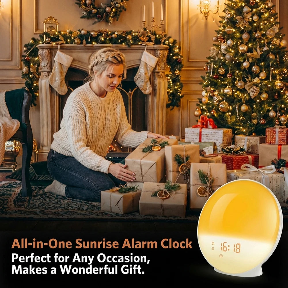 JULEV Sunrise Pro — Wake-Up Light & Alarm Clock