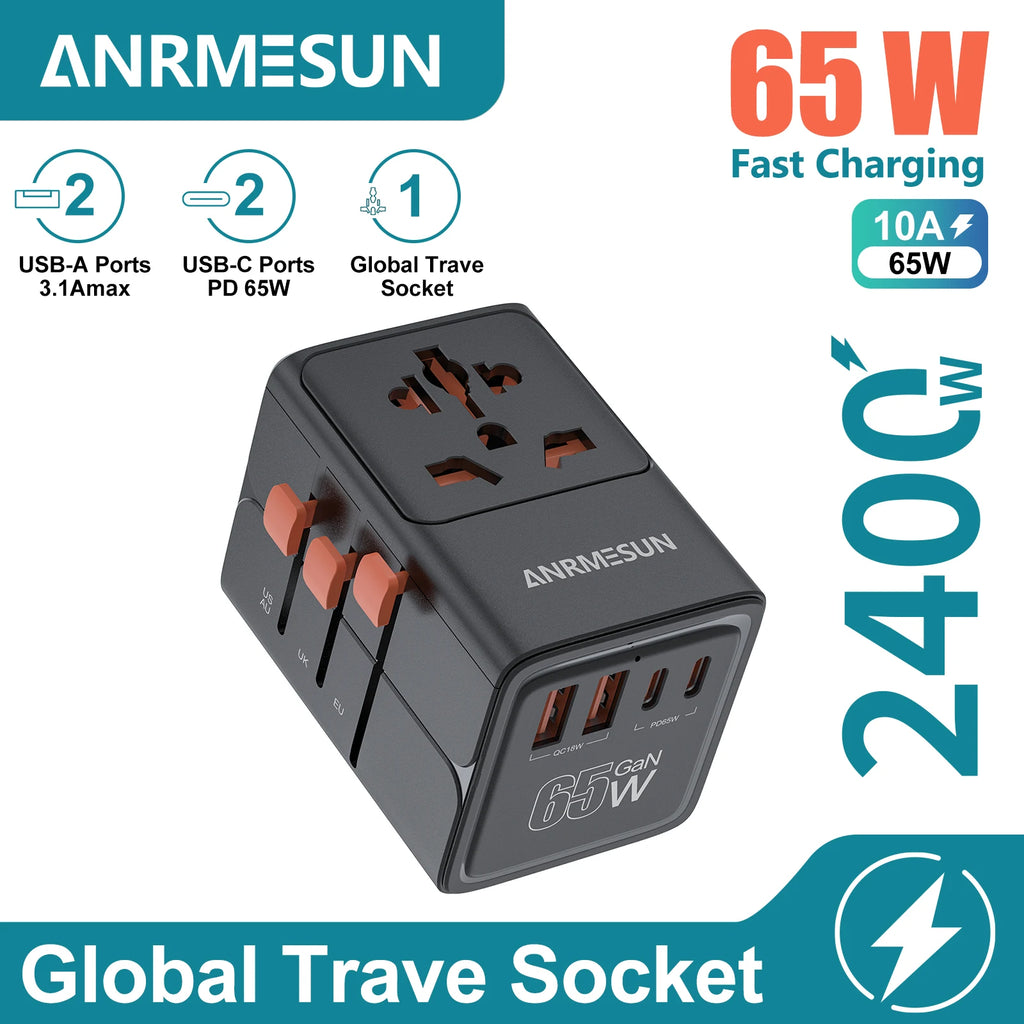 JULEV Voyage — Universal Travel Adapter