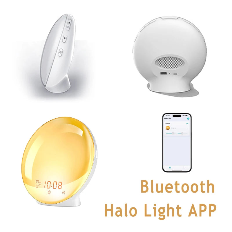 JULEV Sunrise Pro — Wake-Up Light & Alarm Clock