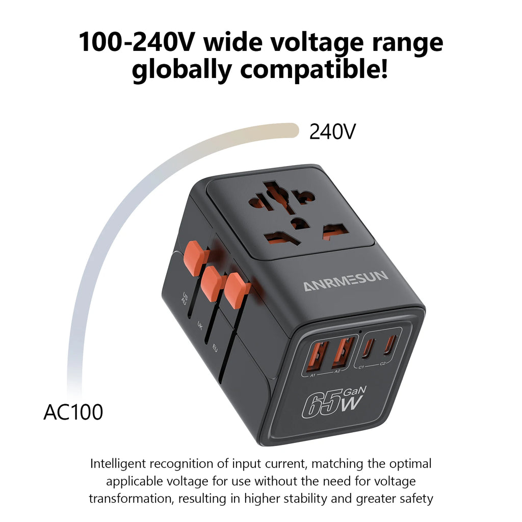 JULEV Voyage — Universal Travel Adapter