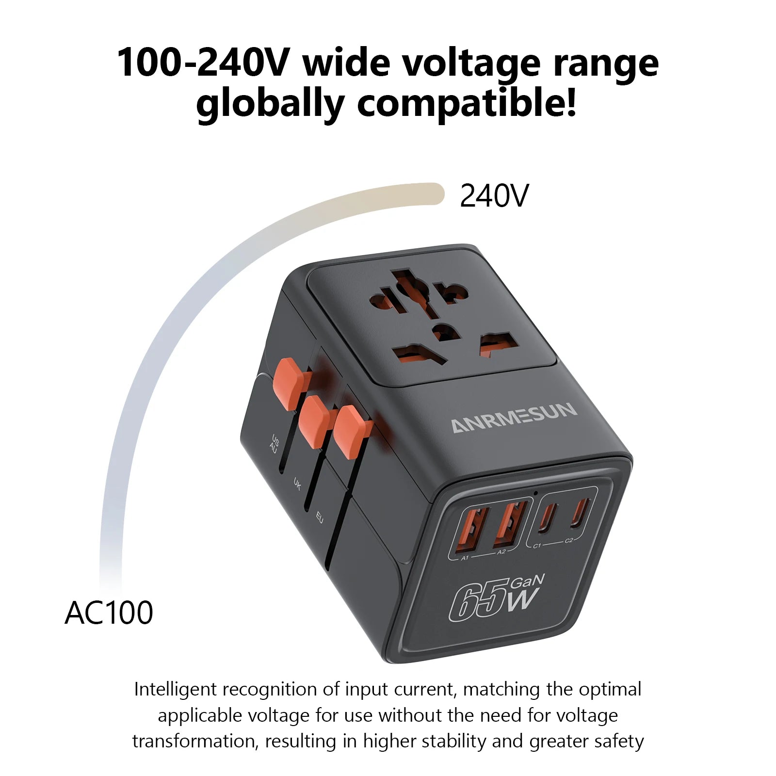 JULEV Voyage — Universal Travel Adapter