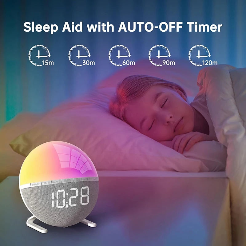 JULEV Sunrise — Wake-Up Light & Digital Clock