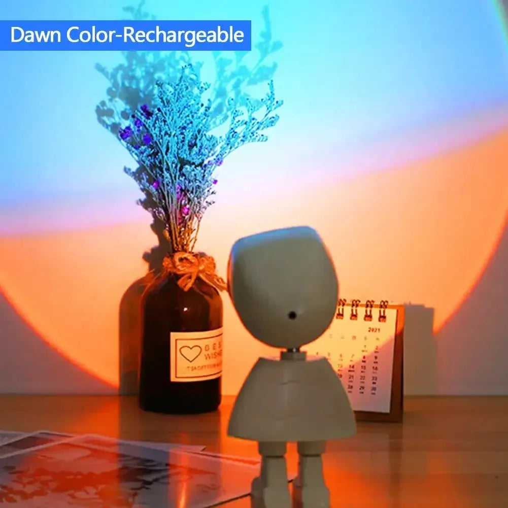 JULEV Sunset Lamp