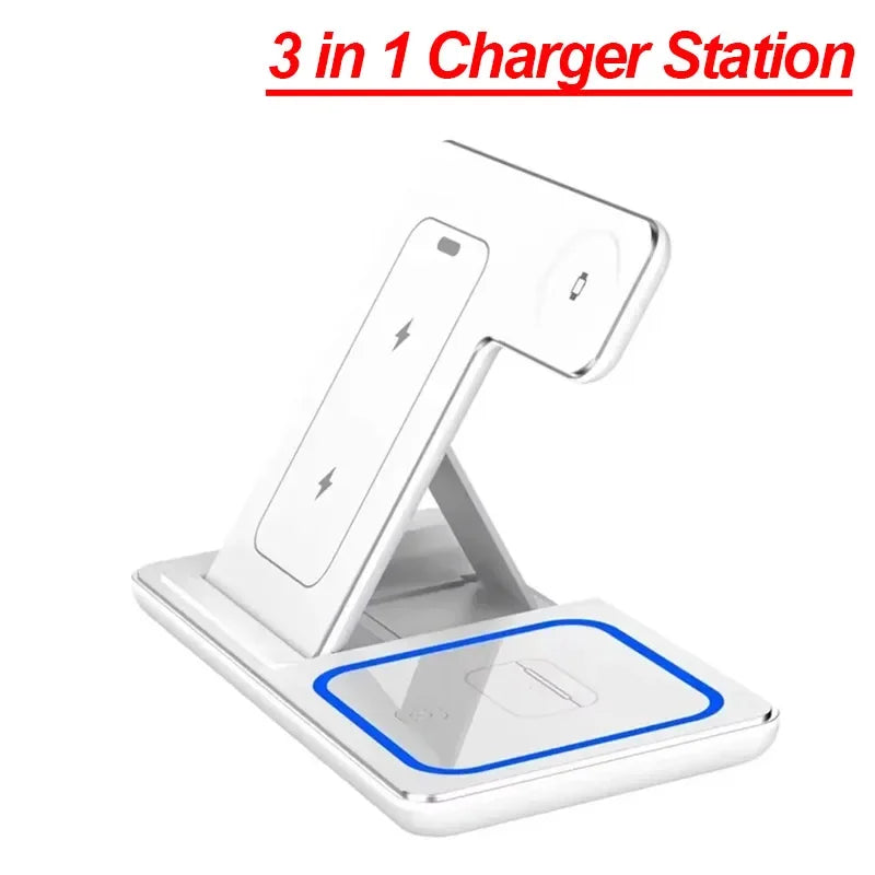 JULEV TriFold — 3-in-1 Charging Station