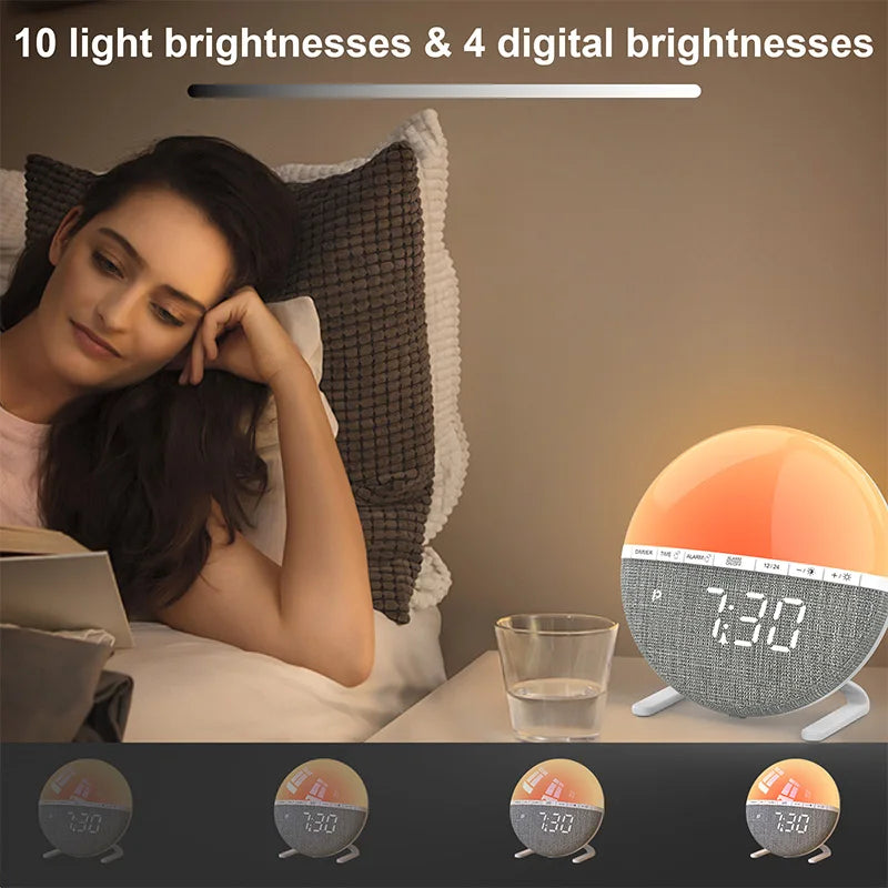 JULEV Sunrise — Wake-Up Light & Digital Clock
