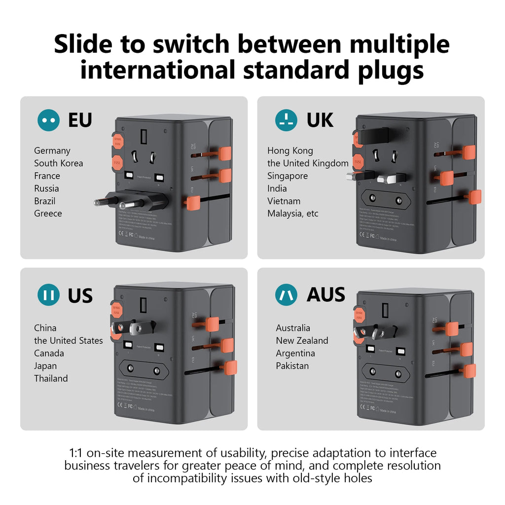 JULEV Voyage — Universal Travel Adapter