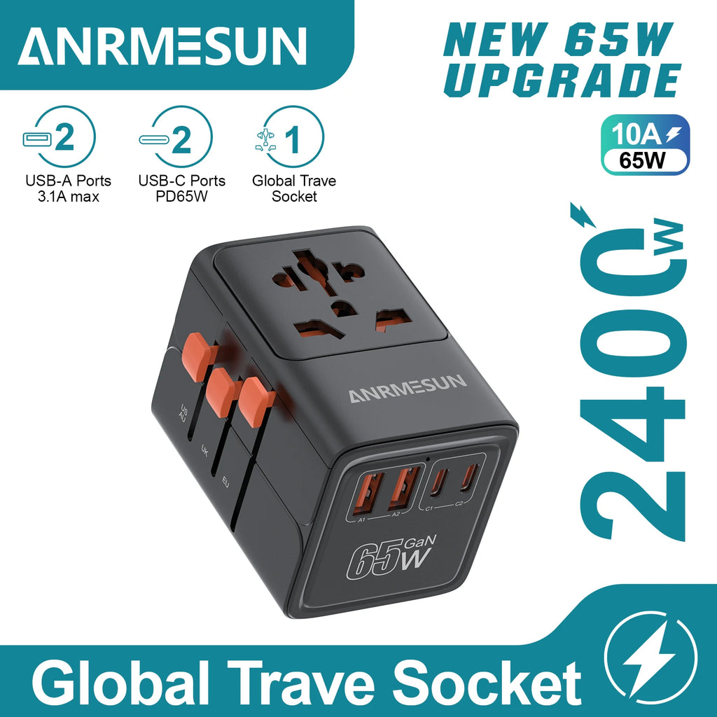 JULEV Voyage — Universal Travel Adapter