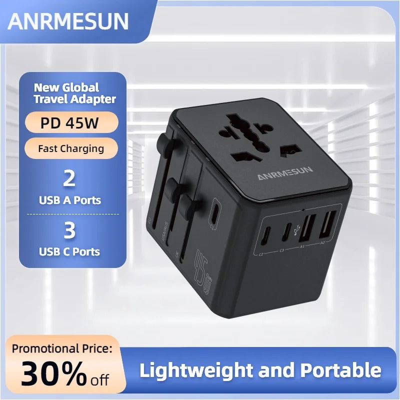JULEV Voyage — Universal Travel Adapter