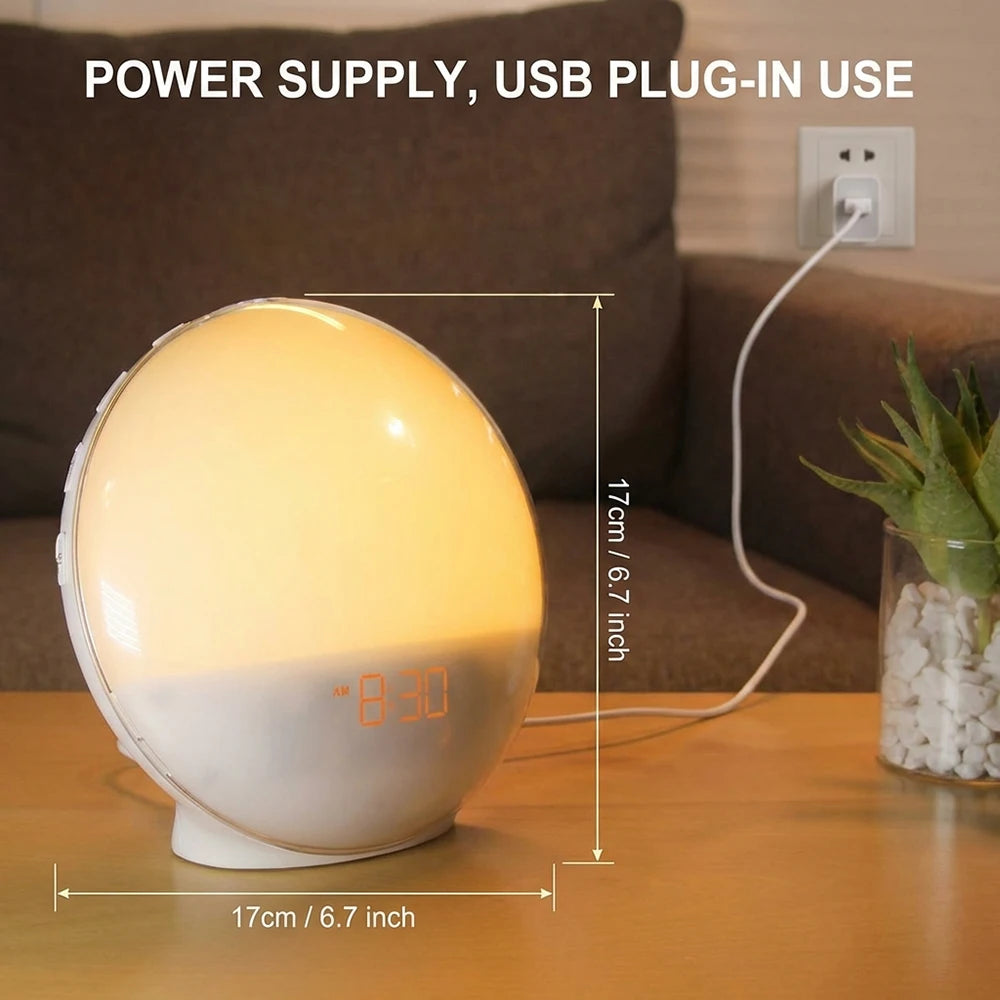 JULEV Sunrise Pro — Wake-Up Light & Alarm Clock