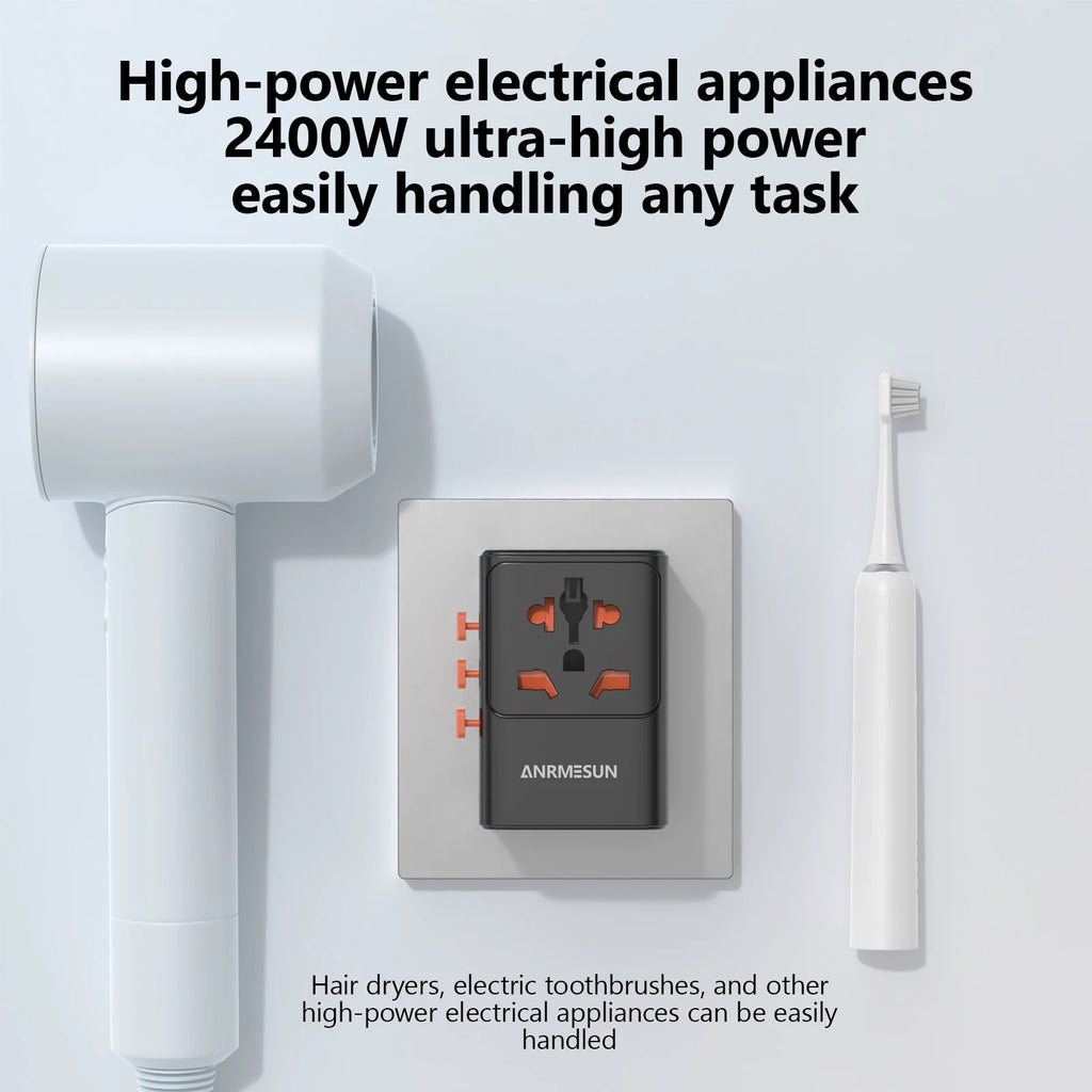 JULEV Voyage — Universal Travel Adapter